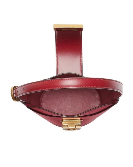 Ferragamo Red Logo Shoulder Bag