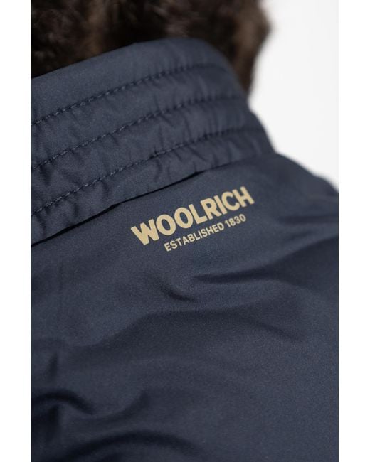 Woolrich Blue Cloud Parka for men