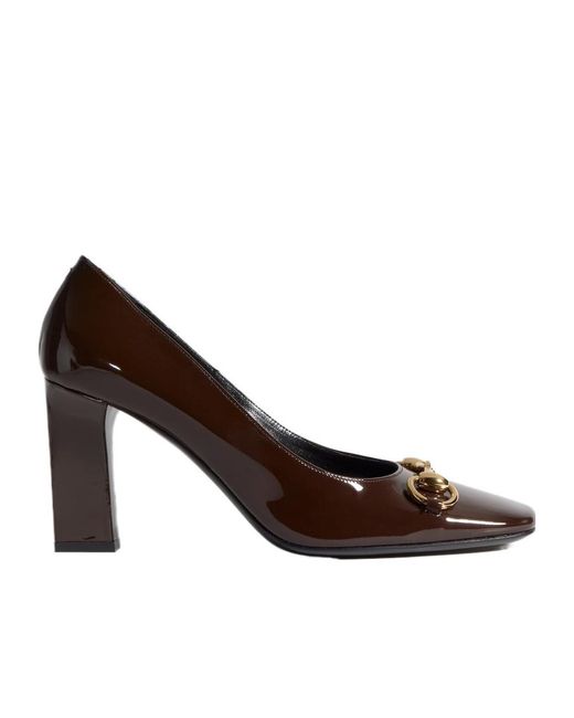 Gucci Brown Signora Pump