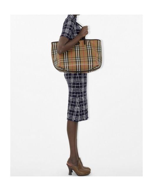 Burberry Brown Medium Highlands Tote Bag