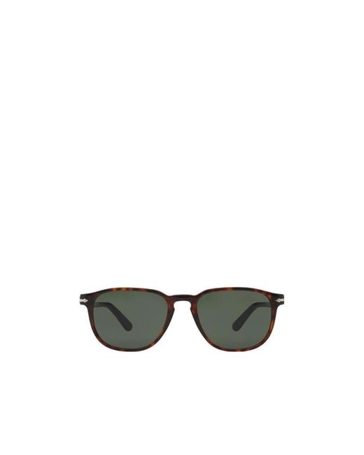 Persol Green Rectangular Frame Sunglasses for men