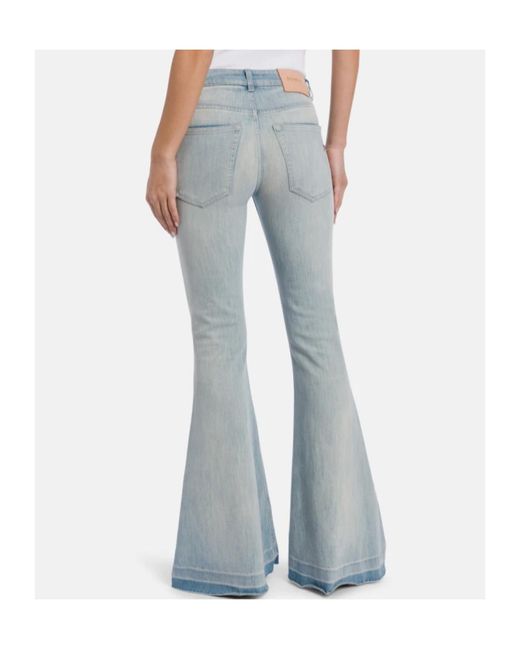 Dondup Blue Flared Jeans