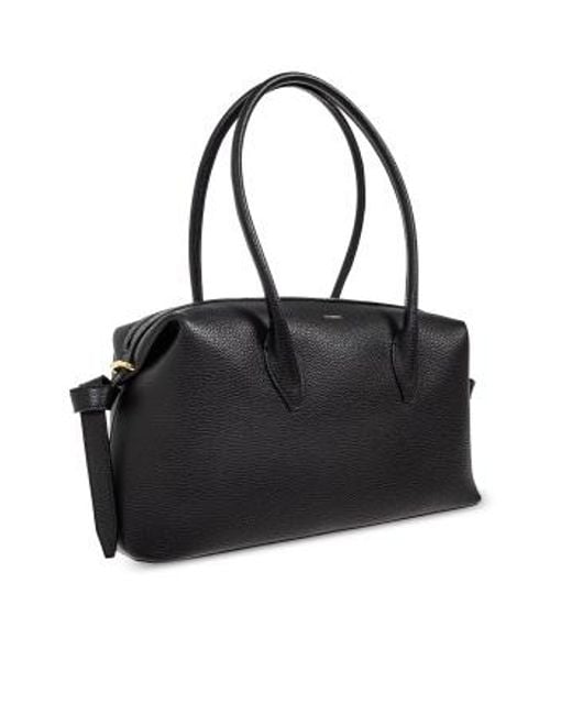 Yuzefi Black Brioche Tote Bag