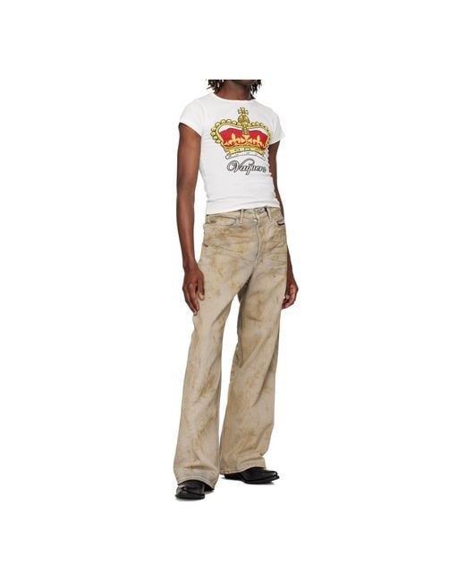 VAQUERA White Crown Baby T-Shirt for men