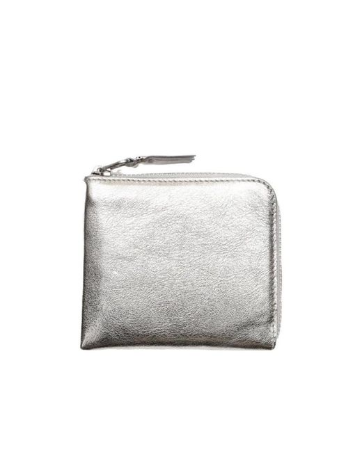Comme des Garçons Gray Line Wallet for men