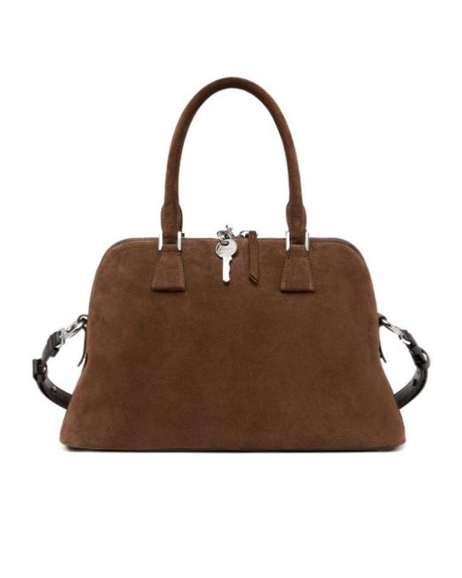 Maison Margiela Brown 5Ac Soft Medium Tote Bag