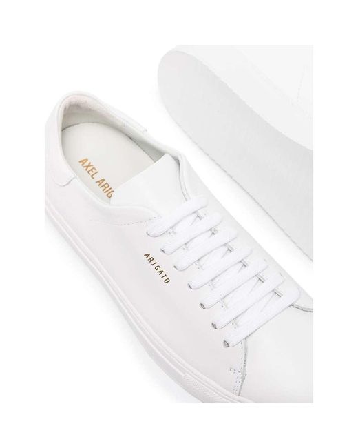 Axel Arigato White Tie Low-Top Casual Shoes