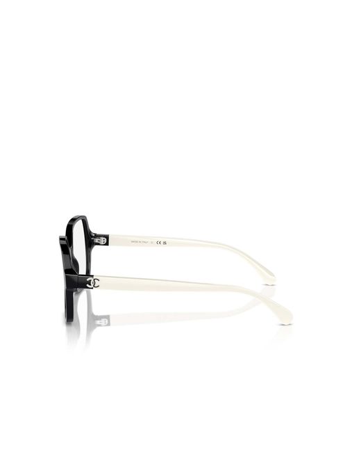 Chanel Metallic Geometric Frame Flat Mirror