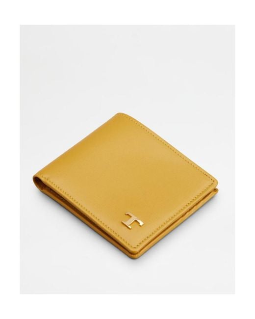 Tod's Natural Logo Wallet for men