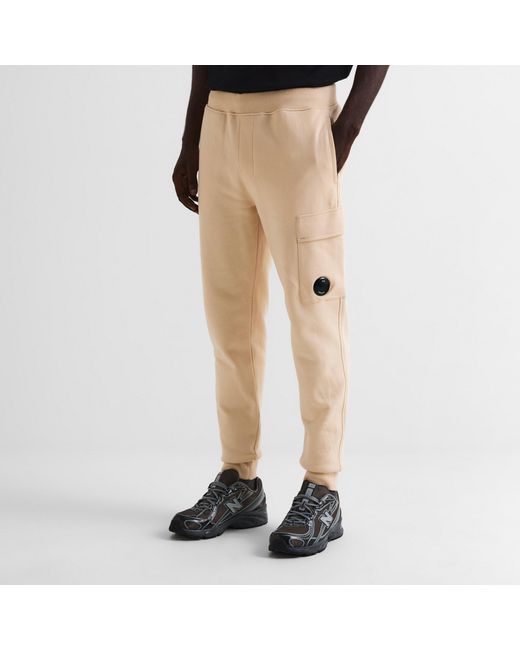 C P Company Natural Lens Pocket Joggers for men