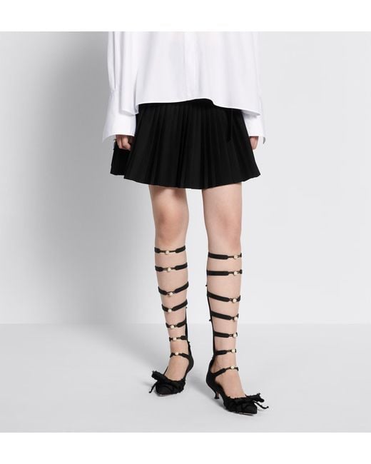 Dior White Aable Heeled Boot