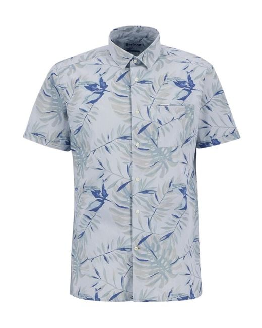 Barbour Blue B.Li Valleyfield Shirt for men