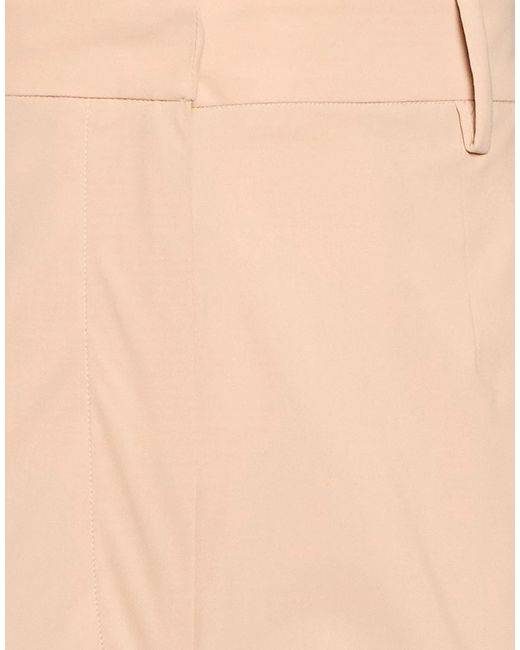 MM6 by Maison Margiela Natural Solid Color Straight-Leg Pants