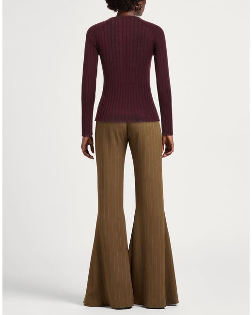 MAX&Co. Purple Ribbed-Knit Jumper