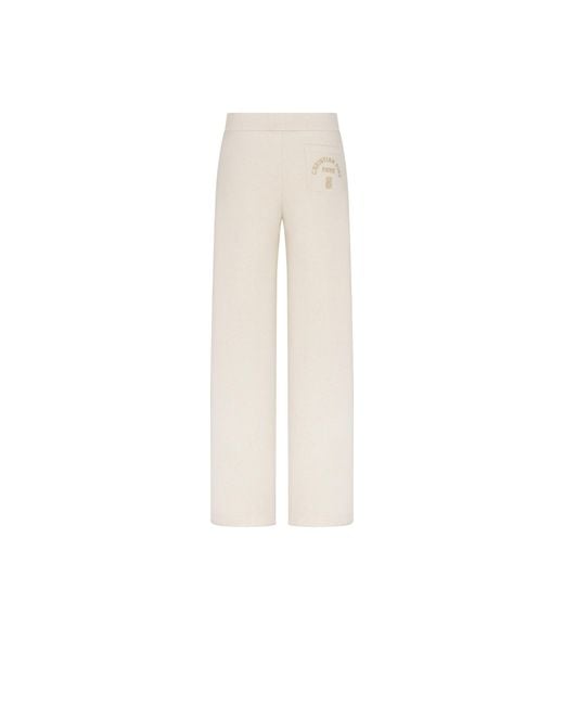 Dior White Flared Pants