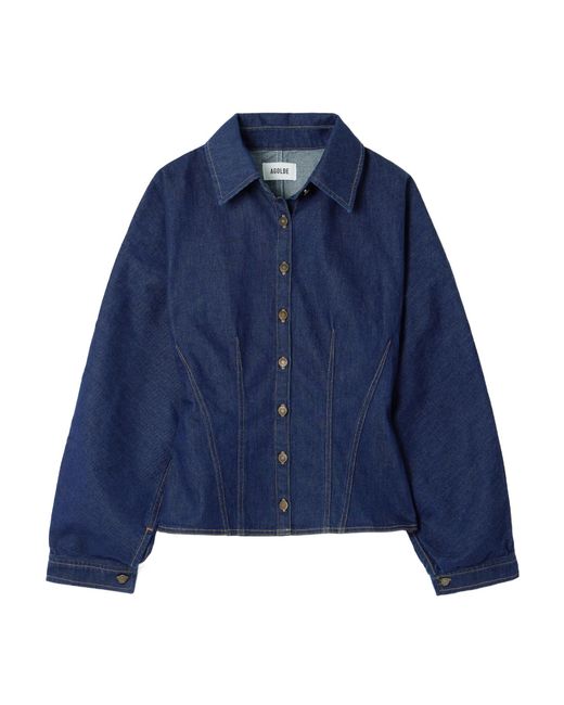 Agolde Blue Devon Buttoned Shirt