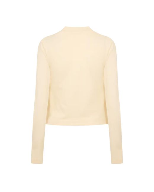 Jacquemus Natural Long-Sleeved T-Shirt