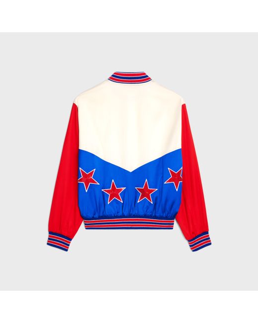 Céline Blue Americana Teddy Jacket for men
