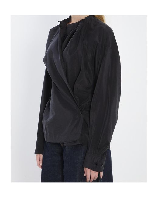 Lemaire Black Twisted Top
