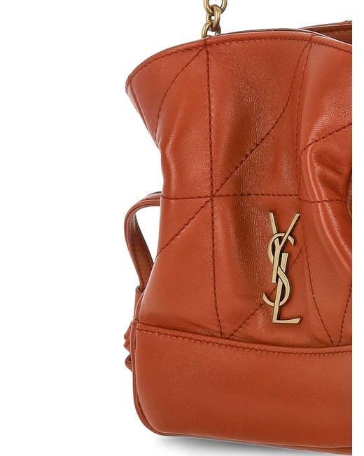 Saint Laurent Brown Jamie Mini Shoulder Bag