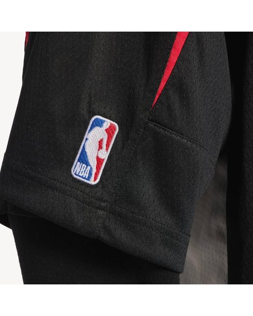 Balenciaga Black Nba Oversized Jersey T-Shirt for men