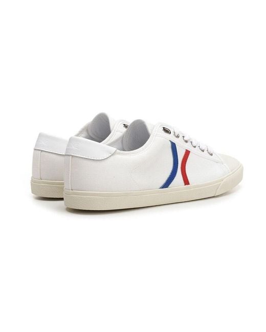 Céline White Low-Cut Lace Casual Sneakers