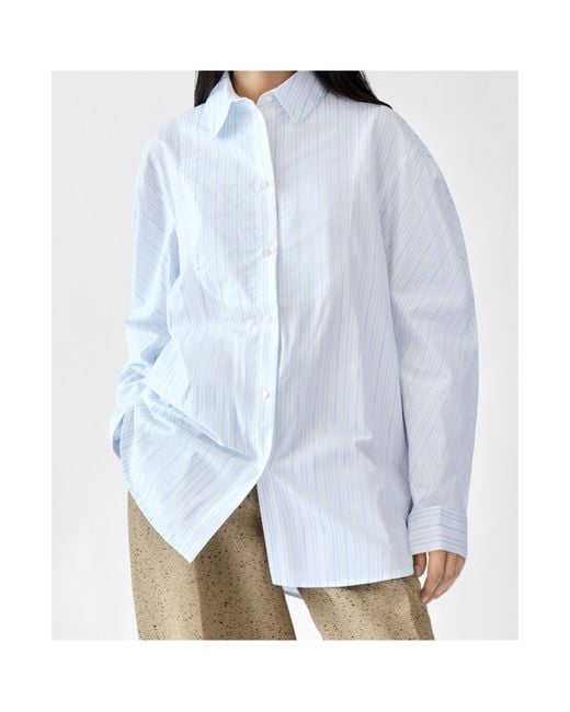 Jacquemus Blue Long-Sleeved Shirt