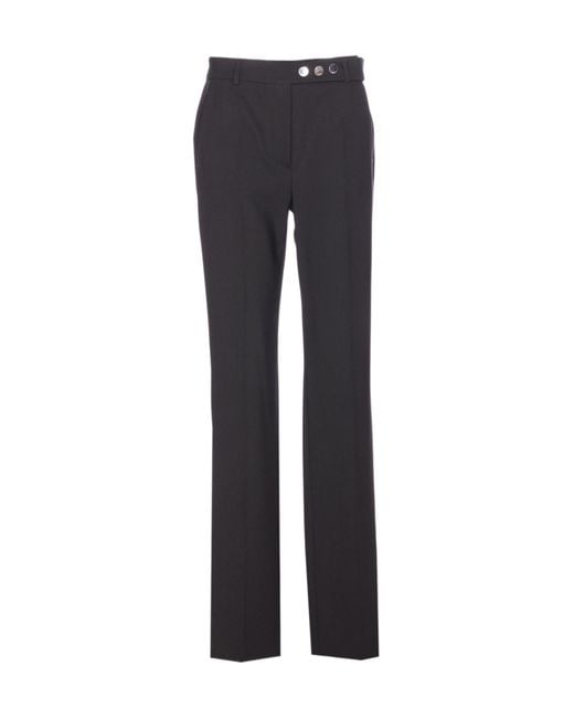 Sportmax Blue Harry Pleated Trousers