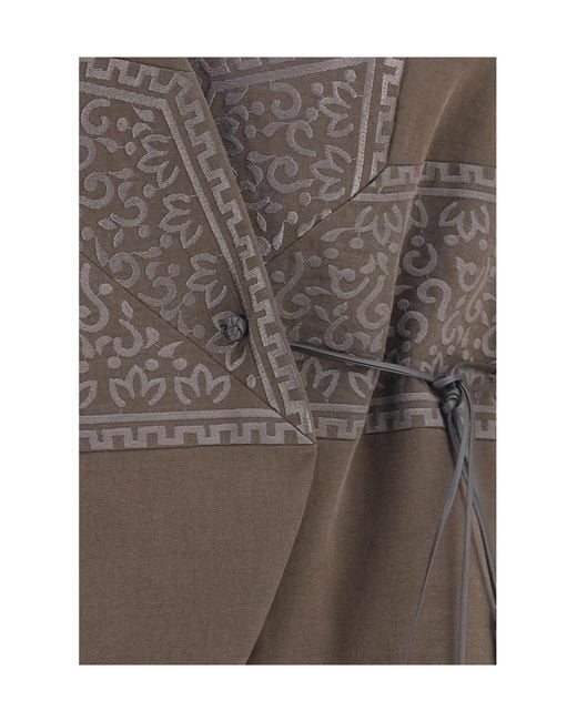 Giorgio Armani Brown V-Neck Vest