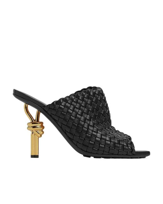 Bottega Veneta Black Knot Mules