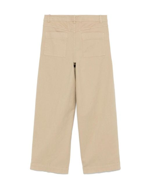 Closed Natural Wrenna Trousers