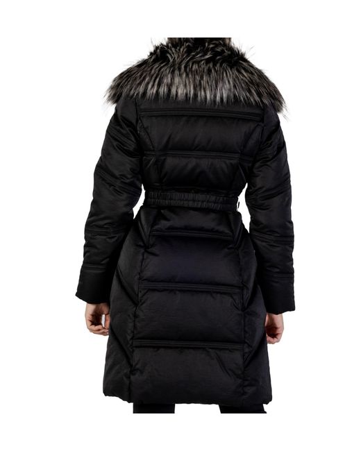 Guess Black Long Down Jacket
