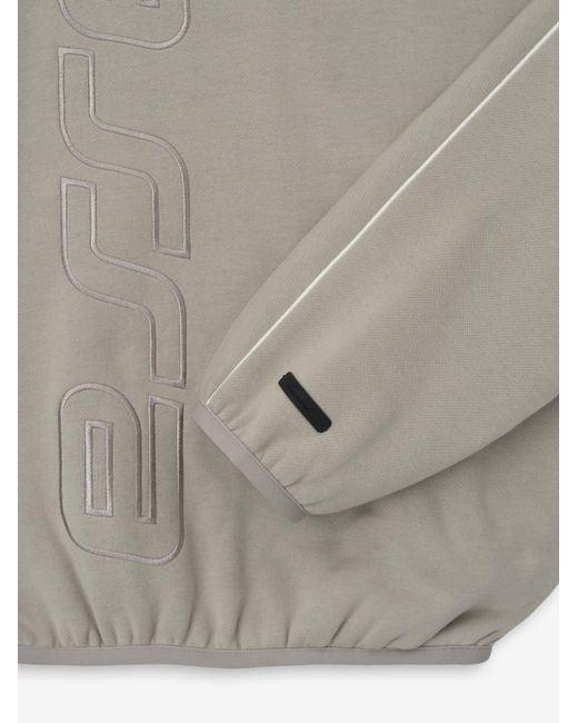 Fear Of God Gray Logo Sweatshirt for men