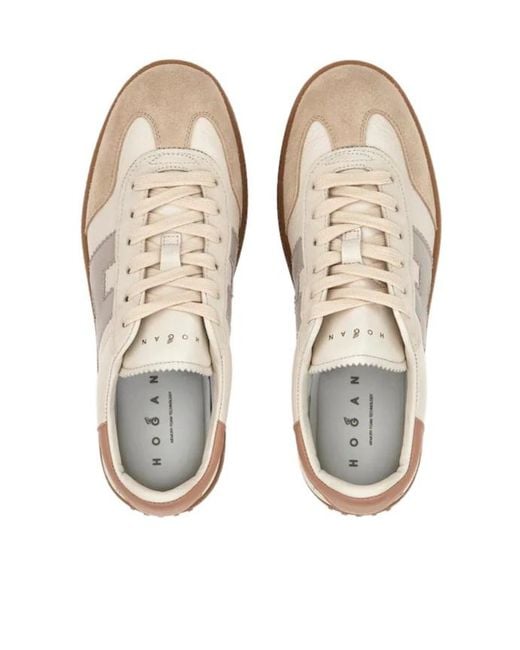 Hogan Multicolor Cool H Patch Platform Sneakers