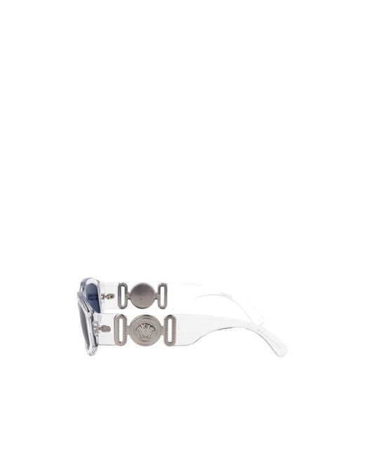 Versace Blue Medusa Biggie Sunglasses for men