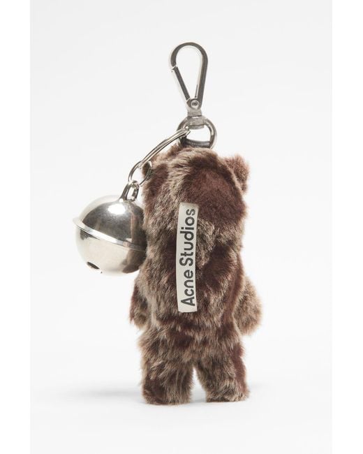 Acne Brown Teddy Bear Keyring