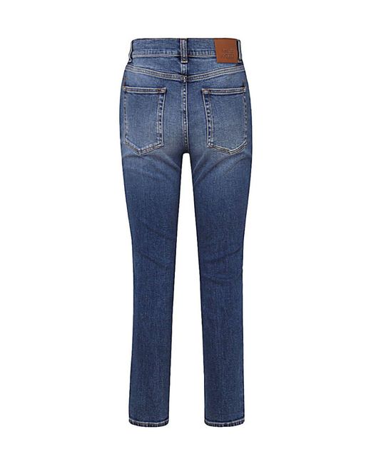 McQueen Blue Slim Fit Denim Jeans