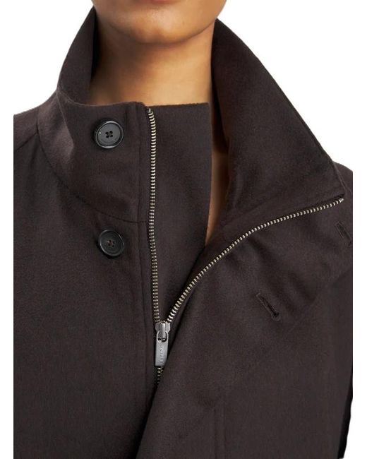 Barena Black Stand-Collar Jacket