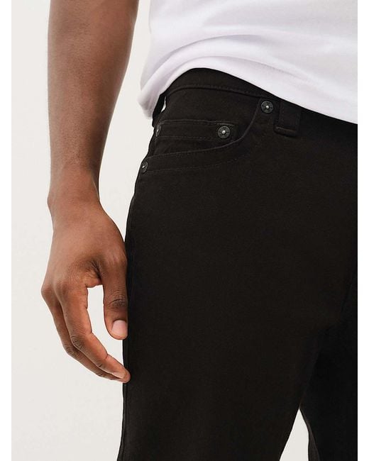 True Religion Black Multi-Pocket Jeans for men