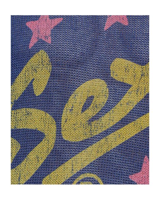 Carne Bollente Blue Spell It Out Sweater for men