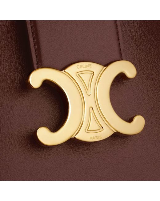 Céline Brown Medium Bucket Louise