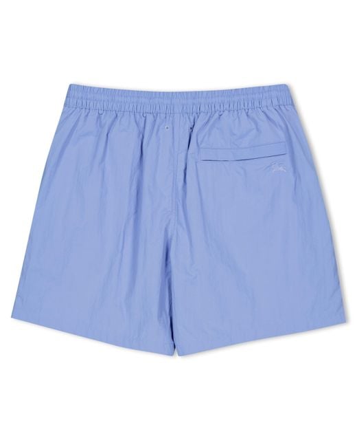 Burberry Blue Stylish Swim Trunks for men
