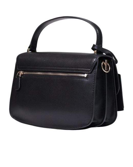 Guess Black Flap Shoulder Bag