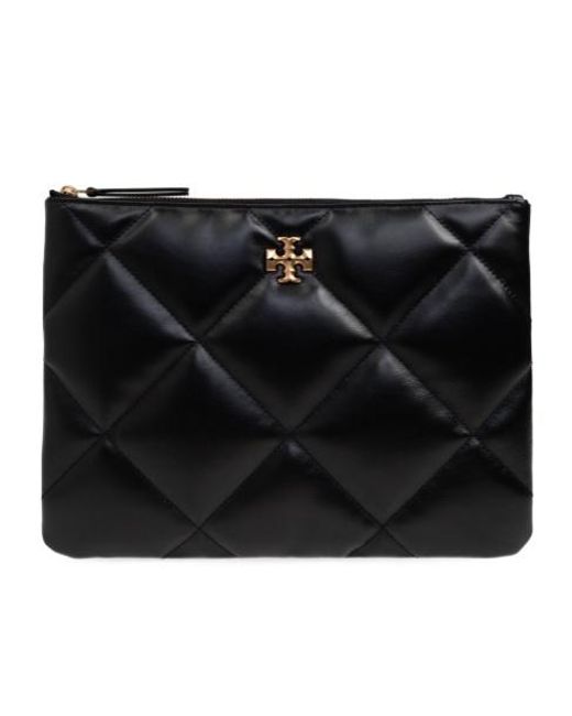 Tory Burch Black Kira Clutch Bag