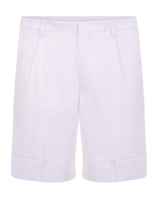 K-Way Purple Knee-Length Straight Hem Shorts for men