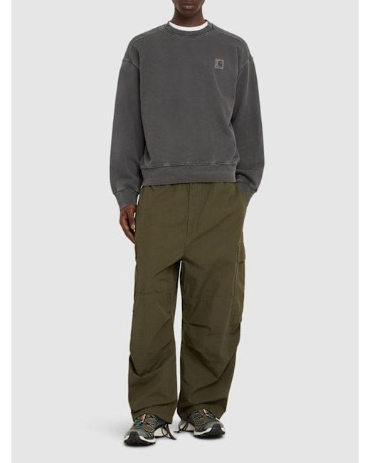 Carhartt Gray Nelson Crewneck Sweatshirt for men