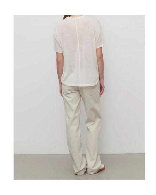 The Row Natural Carlyl Corduroy Trousers