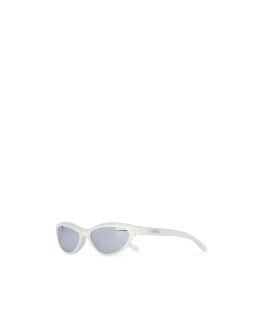 Jacquemus White Full Frame Sunglasses