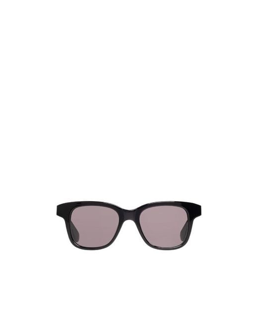 McQueen Metallic Eyewear Square-Framed Sunglasses
