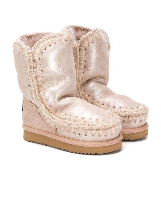 Mou Natural Eskimo Boots